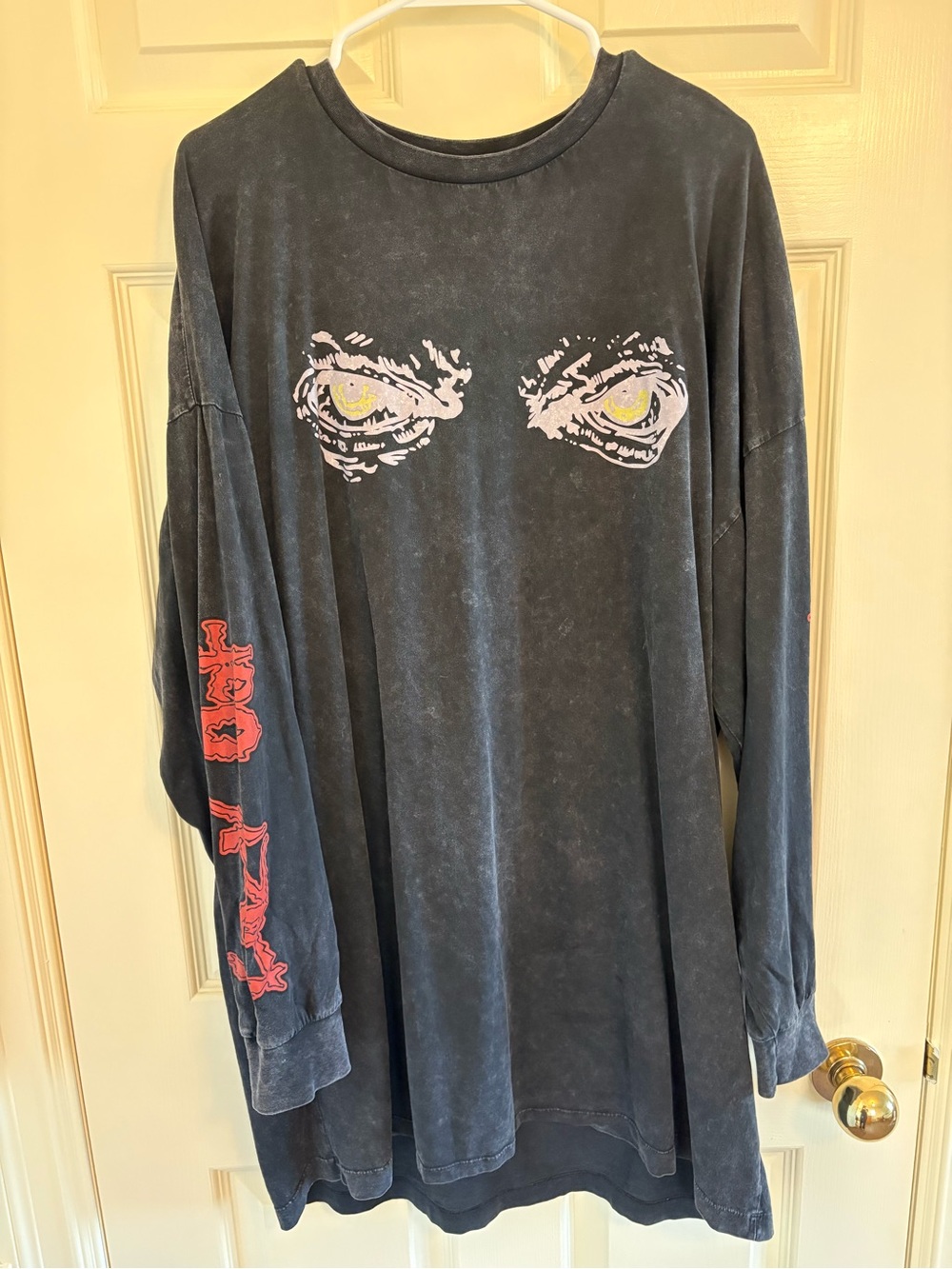 UK Brand Lazy Oaf Long Sleeve T-shirt Dress